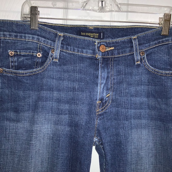 Levi’s 524 Too Super Low bootcut jeans Sz 13M Boot cut Y2K - Picture 2 of 7